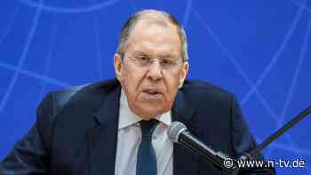 Pöbeleien gegen Selenskyj: Putin kneift, Lawrow ätzt gegen alles und jeden