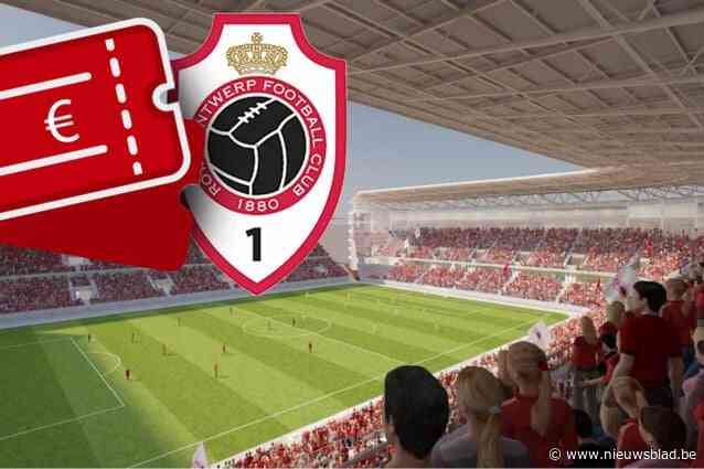 EXCLUSIEF. Na de afbraak van de oude tribune 2: dit zijn de prijzen voor de nieuwe sfeertribune van Antwerp FC