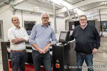 Zes weken na zware brand kan grafisch bedrijf productie volledig heropstarten