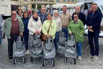 ‘Maand van de markt’ levert tien klanten nieuwe boodschappentrolley op