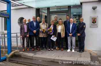 POL-PPTR: Polizeipräsidium Trier verabschiedet drei Mitarbeitende in den Ruhestand