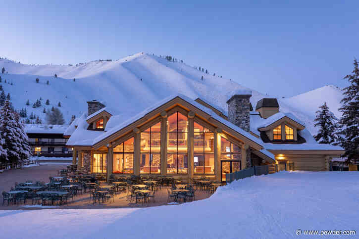 Sun Valley Wins Environmental Award for Geothermal Powered Ski Lodge Patio