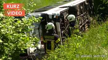 Transporter kollidiert mit Linienbus in Sprockhövel