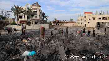 Zahlreiche Tote bei erneuten israelischen Angriffen im Gazastreifen