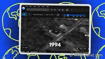This hidden Google Earth slider lets you travel back in time - up to 80 years. How to try it