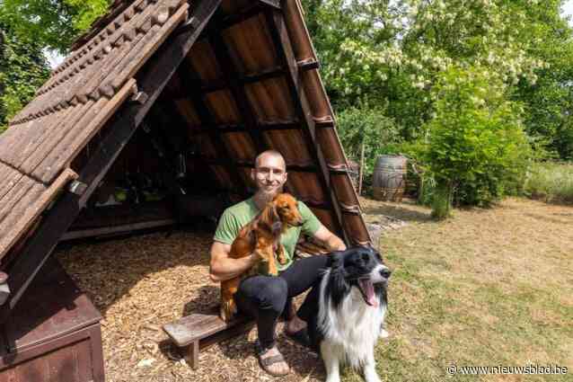 Ratten vangen, manden vlechten en fretten kweken: Jordy (33) uit Maaseik leeft als een ambachtsman uit 1800