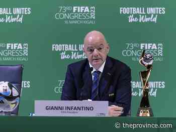 Vancouver selected to host FIFA Congress ahead of the 2026 World Cup