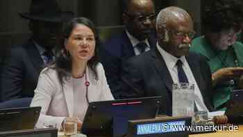 Baerbock tritt erstmals in neuem Top-Job auf – sofort kommt es zum Eklat