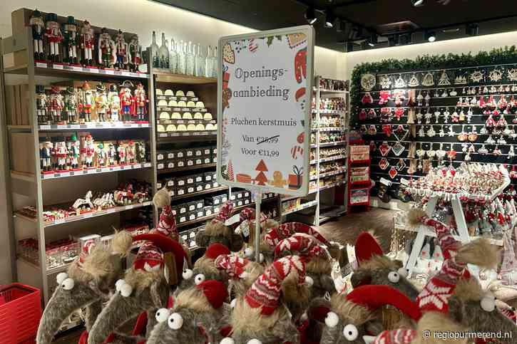 Kerstmagie in het Eggert: Unieke kerstwinkel opent in Purmerend “het is een uitdaging”