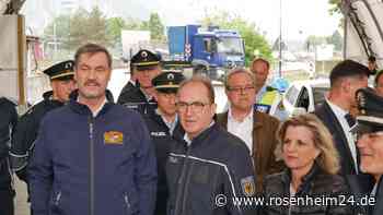 „Law and Order“ am Grenzübergang Kiefersfelden? Dobrindt und Söder ziehen vor Ort Bilanz