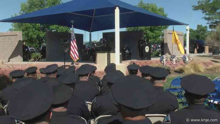 Rio Rancho Police honor fallen law enforcement officers