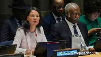 Baerbock will als Vorsitzende der UN-Versammlung Brücken bauen