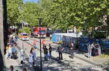 FW-EN: Großaufgebot von Feuerwehr und Rettungsdienst auf dem Vendômer Platz