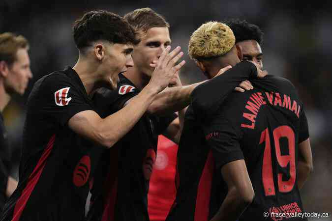 Barcelona clinches 28th La Liga title after Yamal leads win at Espanyol