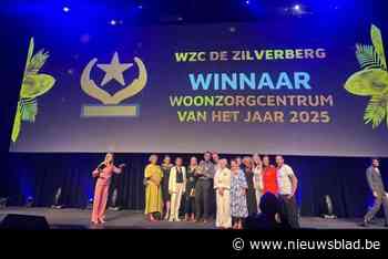De Zilverberg verkozen tot woonzorgcentrum van het jaar