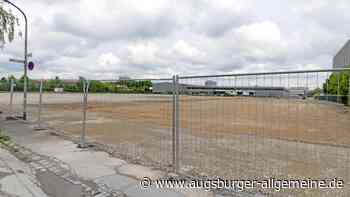 Auf diesem Feld im Gewerbegebiet Lechhausen soll Großes entstehen