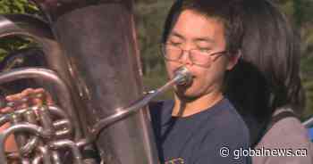 Students, parents rally against elimination of Grade 7 band program in Surrey