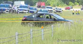 Man hospitalized after assaulting woman, shooting at two state troopers on I-85, Highway Patrol says