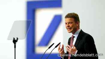 Hauptversammlung: „In allen Bereichen klar auf Kurs“ – Deutsche-Bank-Chef Sewing bekräftigt Ziele für 2025