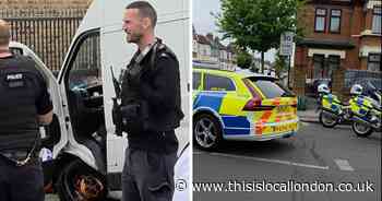 Recap after major road CLOSED due to 'police incident' in Ilford