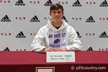Max Alexander of Laramie is Heading East for Football at Amherst