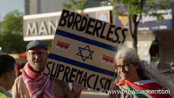 Politie houdt pro-Palestijnse en pro-Israël-demonstranten uit elkaar bij songfestival