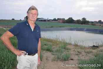 Bioboer redt het voorlopig met lagune van 4,5 miljoen liter water en ondergronds buizensysteem