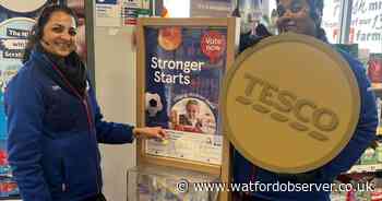 Watford charity chosen by customer to receive £5,000 donation from Tesco