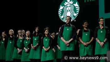 More than 1,000 Starbucks baristas go on strike to protest new dress code