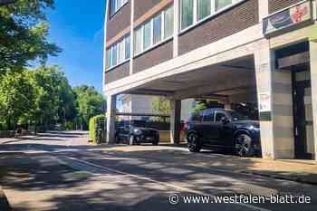 Gefilmt auf einem Privatparkplatz