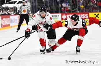 MacKinnon has two goals, assist as Canada beats Austria 5-1 at hockey worlds