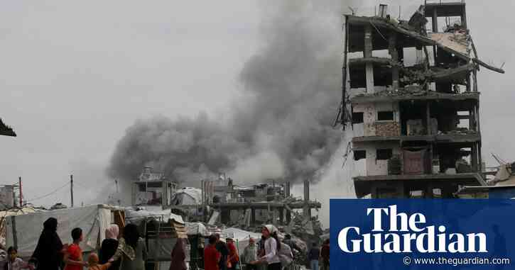 Israeli airstrikes kill at least 80 as Trump talks of turning Gaza into ‘freedom zone’