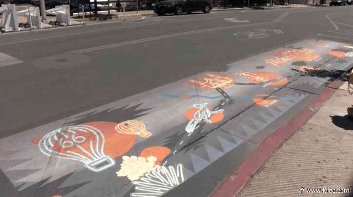 New street mural on display in downtown Albuquerque