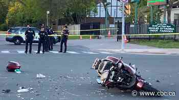 Father, 11-year-old son dead after Scarborough crash between motorcycle and vehicle, police say