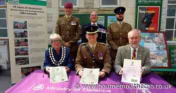Swanage Railway and town council sign armed forces covenant