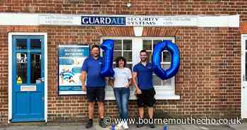 Security company celebrates tenth year in Wimborne