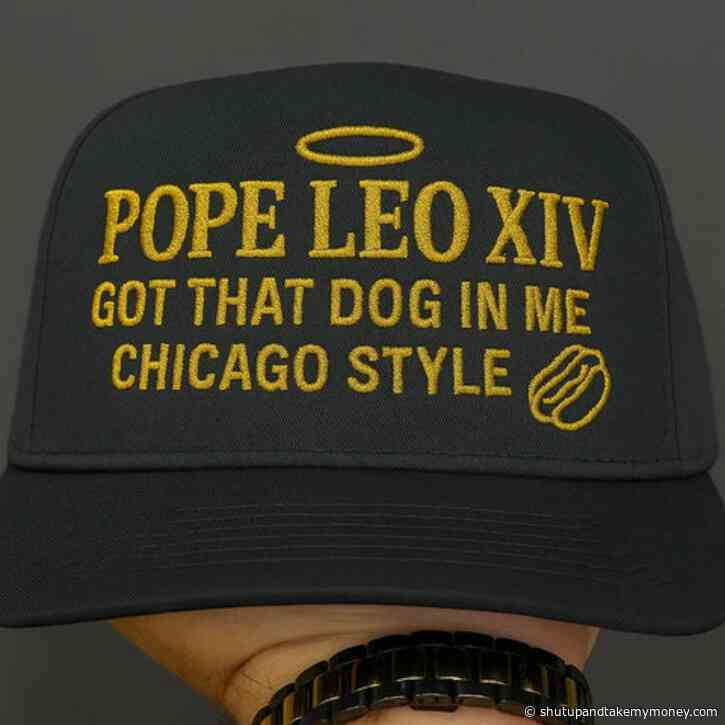 Chicago Pope Hat Custom Embroidered