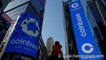 Kryptomarkt: Coinbase-Aktie verliert nach Hackerangriff stark
