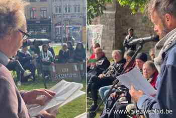 Wouter en Filip lezen namen voor van 587 baby’s die omkwamen in Gaza: “Ze kregen de kans niet om ouder te worden dan een jaar”