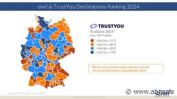 Destinations-Ranking 2024: Gästezufriedenheit entwickelt sich positiv