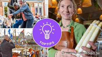 Van borden gooien en bootjes kijken tot smullen van het ‘witte goud’: onze toptips voor deze week