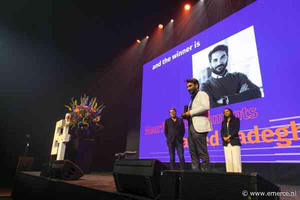 Hamed Sadeghian van Nearfield Instruments wint Techleap’s LET Award 2025