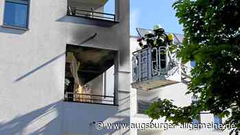 Erheblicher Schaden nach Brand eines Mehrfamilienhauses in Haunstetten