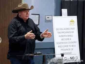 Friday's letters: Defeat Alberta separatism at the ballot box