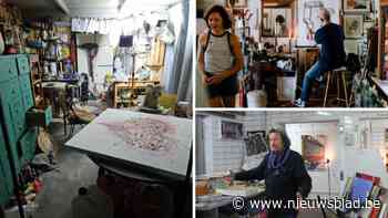 Uitgestippelde fietstochten leiden langs meer dan 60 deelnemers aan Atelier in Beeld