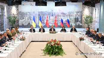 Abstruse Forderungen aus Moskau?: Russisch-ukrainische Gespräche in Istanbul sind beendet