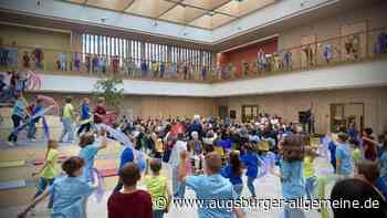 Eine bunter und fröhlicher Auftakt für die Grundschule Burlafingen