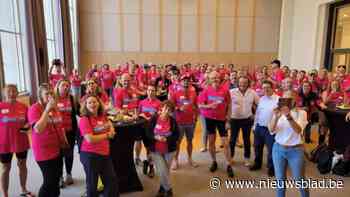 Turnhout ontvangt 250 fietsers en joggers uit Nederlandse Maashorst: "Deze traditie willen we in ere houden"