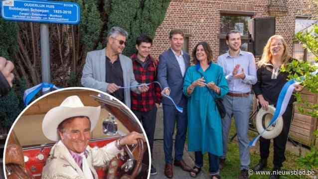 Bobbejaan Schoepen werd 100 jaar geleden geboren in Boom: gedenkplaat aan ouderlijk huis en audiotour brengen eerbetoon