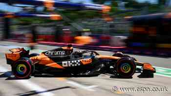 Piastri leads McLaren one-two in Imola practice